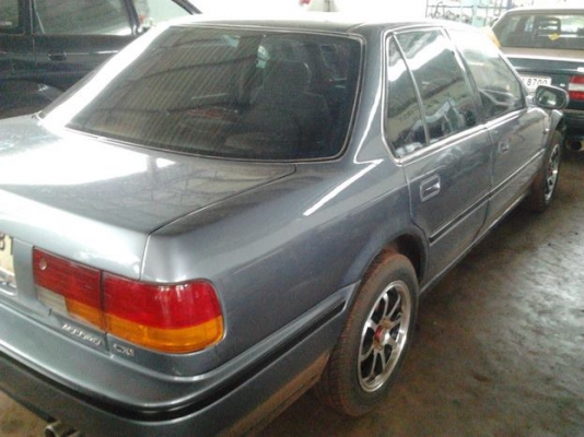 ***ขายแล้วครับขอบคุณ Truck2hand ขาย รถเก๋งราคาเบาๆ HONDA ACCORD "โฉมตาเพชร" ปี36/93 เครื่องหัวฉีด ติดแก๊สLPG(ลงเล่ม) เกียร์ธรรมดา พ.พาวเวอร์ กระจกไฟฟ้า ระบบไฟฟ้าครบใช้งานปกติ เบาะกำมะหยี่ ภายในสวยครบ แอร์เย็น ล้อแม็ก ยางดี4เส้น สีสวยเคลียร์แล้วพ