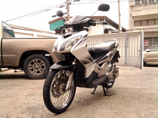 ขออนุญาติขาย Yamaha Nouvo 115 cc. สีขาวมุก ภาษีปี57