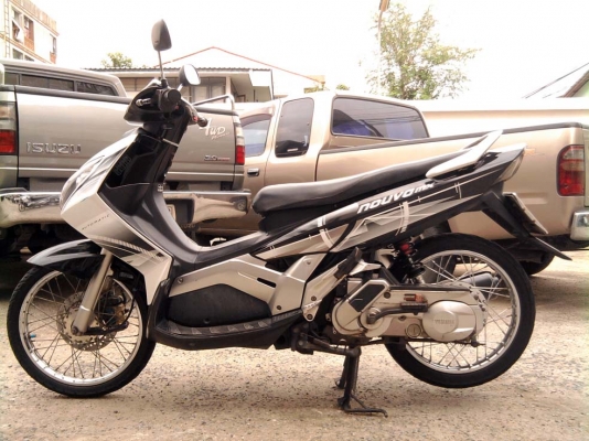 ขออนุญาติขาย Yamaha Nouvo 115 cc. สีขาวมุก ภาษีปี57