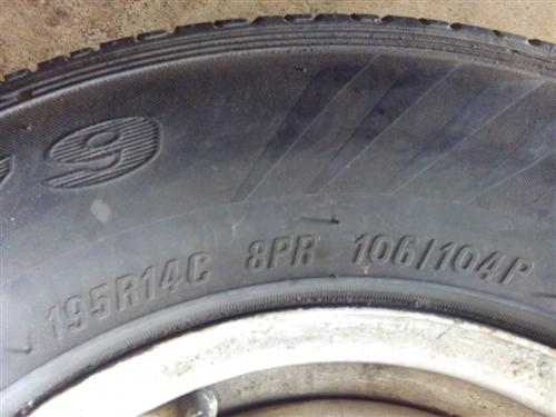 ขาย กะทะ+ยางขอบ 14 ขนาด 195R14 จัดไป 2200 บาท T.088-875-9838 0877-299-399 K.AE