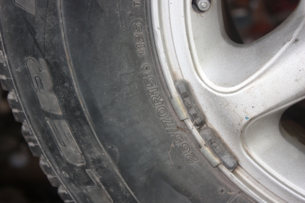 ขายแม็กพร้อมยางขอบ15