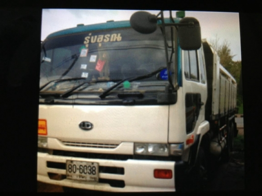 ขายนิสสันติดแก๊ส 320 พ่วงแม่ลูก กระบะเนียม ดั๊ม ราคา 1,500,000 บาท