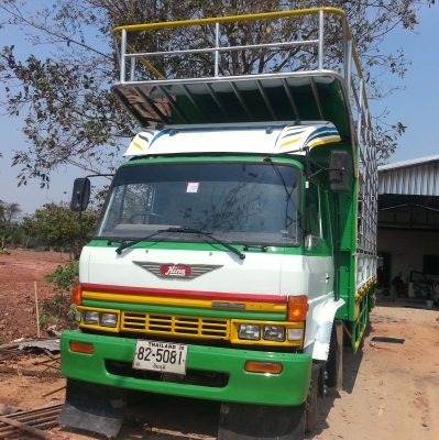 ขายรถ 6 ล้อใหญ่ HINO GD เครื่อง 168 แรง ช่วงยาว ยาง 900