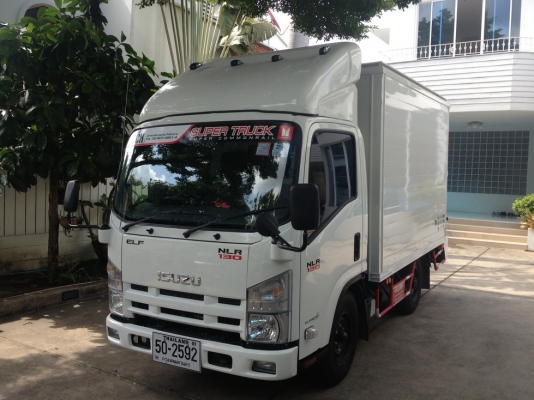 ขาย ISUZU NLR130 สภาพใหม่ ไมล์ 2xxx พร้อมตู้