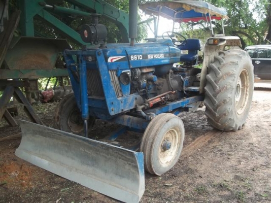 ขายรถไถฟอร์ด6600เสื้อเรียบแท้ๆพร้อมอุปกรณ์เล่มทะเบียน