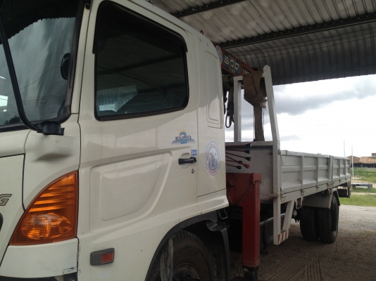 ขาย 6 ล้อ HINO MECA FG1J ติดเครน 5 ตัน 4 ปลอก ยาว 7.20 ขาย 6 ล้อ HINO MECA FG1J ติดเครน 5 ตัน 4 ปลอก ยาว 7.20