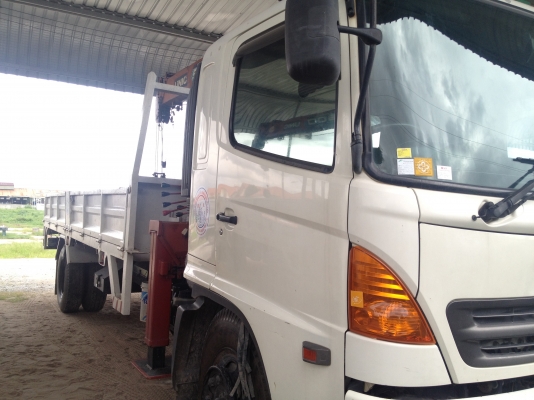 ขาย 6 ล้อ HINO MECA FG1J ติดเครน 5 ตัน 4 ปลอก ยาว 7.20 ขาย 6 ล้อ HINO MECA FG1J ติดเครน 5 ตัน 4 ปลอก ยาว 7.20