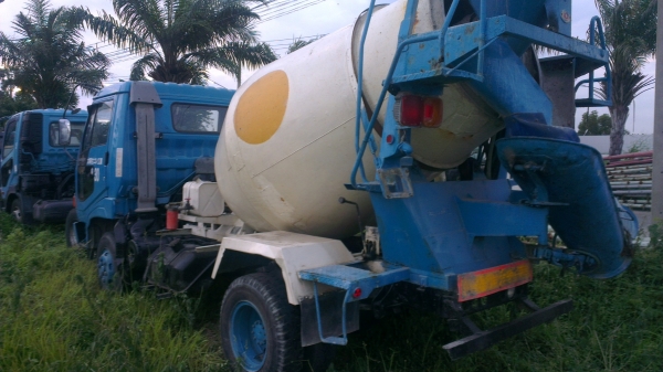 รถโม่ปูนนอก ฮีโน่ ซุปเปอร์เสี่ย 195แรง เบรคจิฟฟี่ งามๆ