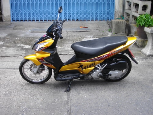 ขาย Hayate 125cc. สีน้ำตาล-ดำ สวยเท่ห์ เครื่องสุดแกร่งเดิมๆ ราคา 20000 บาท