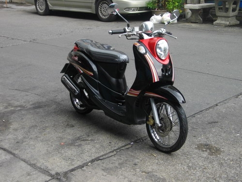 ขาย Yamaha Fino Classic สีดำ-แดง สวยสด เครื่องดีเดิมๆ ราคา 19000 บาท