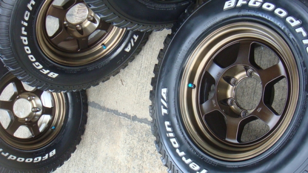 คู่หล่อแห่งปี BF All 265 75 r16 + TE37X ขอบ16 x 8 ออฟ 0