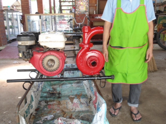 ขายเครื่องสูบน้ำ HONDA GX 240 เครื่อง 8 แรง พร้อมหอยโข่ง ราคาถูกๆ