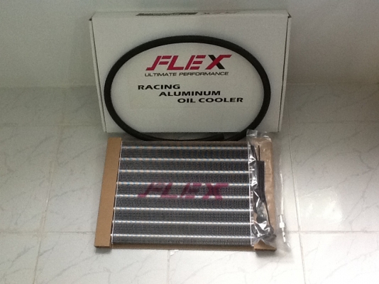 OIL-COOLER-พร้อมอุปกรณ์ของ-FLEX-ขนาด10x12พร้อมอุปกรณ์ครบชุด