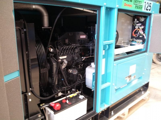 DCA-125SPK3   New Denyo : เครื่องกำเนิดไฟฟ้า 125kva. มือหนึ่ง