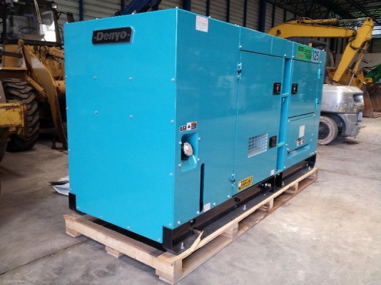 DCA-125SPK3   New Denyo : เครื่องกำเนิดไฟฟ้า 125kva. มือหนึ่ง