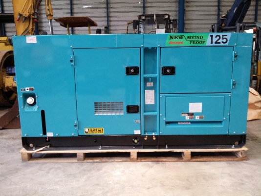 DCA-125SPK3   New Denyo : เครื่องกำเนิดไฟฟ้า 125kva. มือหนึ่ง