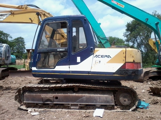 ขายแม๊กโครKOBELCO SK  120.3 มาคทีรถสวยพร้อมใช้มีรายหัวแจะติดมาจากนอกใช้งานใด้เลย