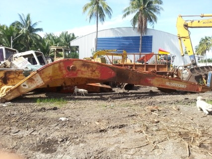 ขายบูมยาวตัดลงจาก sumitomo LS2800 f2 ครบชุดพร้อมใช้ บูมนอก