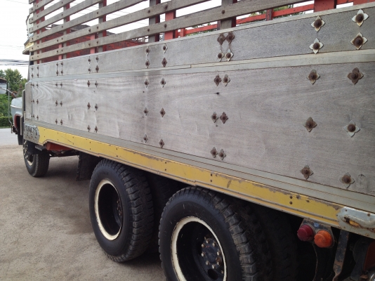 ขาย10ล้อหัวยาว2เพลาช่วงล่างFUSO สโลอินเตอร์4สปีด เครื่องEH700 เกียร์J6เกียร์