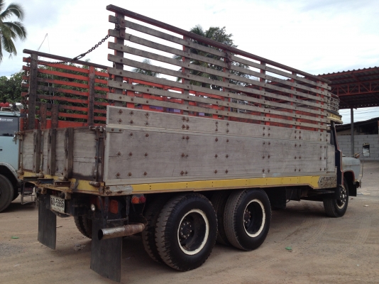 ขาย10ล้อหัวยาว2เพลาช่วงล่างFUSO สโลอินเตอร์4สปีด เครื่องEH700 เกียร์J6เกียร์