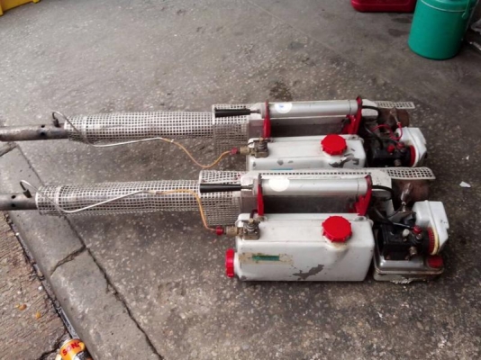 ขายเครื่องพ่นยุง เก่านอก พร้อมใช้ทั้ง 2 เครื่อง จัดส่งได้ครับ