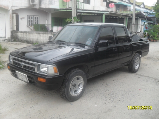 ขายด่วนรถกระบะ Toyota Mighty X Cab4 2500 ปี 2538 สีดำ