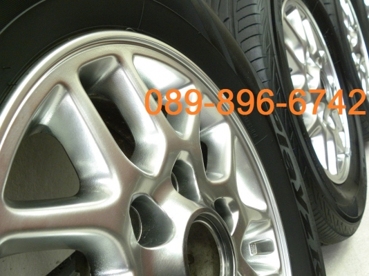 ขายล้อแม็ก NISSAN 15 นิ้ว แท้ พร้อมยาง ขายล้อแม็ก NISSAN 15 นิ้ว แท้ พร้อมยาง