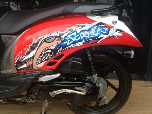 SCOOPY IลายACTTIVE BOY รถปี2012วิ่ง3xxxโล สภาพสวยไร้ที่ติล้อแม็ก