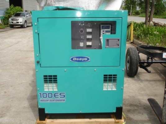 ถึงไทยแล้ว Brand New DENYO DCA-100ESI เครื่อง ISUZU นิ้ง ๆ ขายถูกครับ