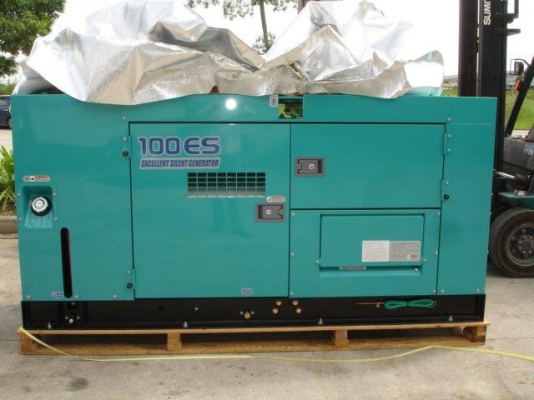 ถึงไทยแล้ว Brand New DENYO DCA-100ESI เครื่อง ISUZU นิ้ง ๆ ขายถูกครับ
