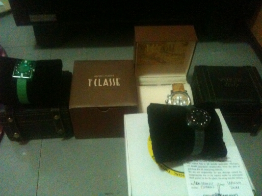 นาฬิกาอิตาลี Vabene ทุกเรือนมีใบรับรอง และกระเป๋าหนัง