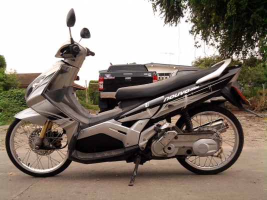 ขออนุญาติขาย Yamaha Nouvo 115 cc. สีเทาดำ หล่อๆ