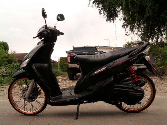 ขออนุญาติขาย YAMAHA MIO 115 cc. มือเดียว ลายจีน สีดำ