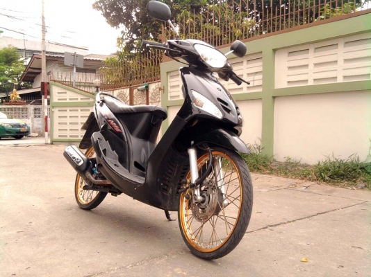 ขออนุญาติขาย YAMAHA MIO 115 cc. มือเดียว ลายจีน สีดำ