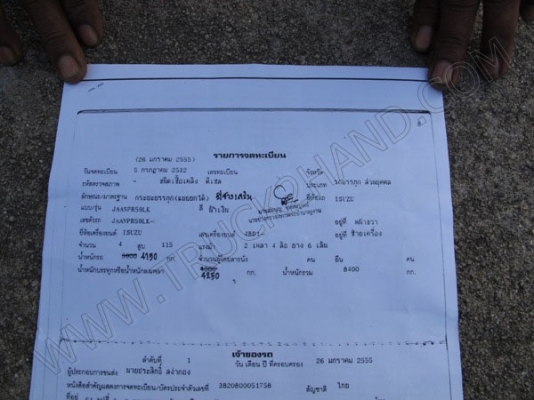 นาทีทอง***รถบรรทุก 6 ล้อดั๊มพ์ ยี่ห้อ ISUZU 115 แรงม้า