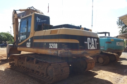 ขาย..รถแบคโฮ CAT 320B รถสวย ไฟฟ้าครบ พร้อมใช้งาน มีเอกสารครบ.