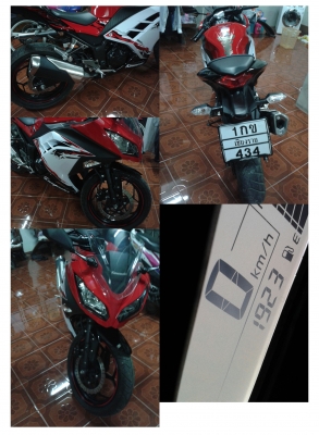 ขาย นินจา 250r 2013 สีแดง (สด)