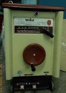 เครื่องเชื่อมอาร์คไฟฟ้ากระแสสลับ  พลัง  รุ่้นMOD-300