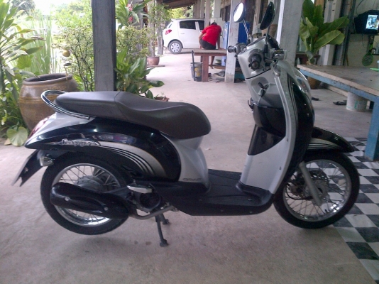 ขาย!ฮอนด้าสกู๊ปปี้ไอ สวยกริ๊บ ปี54 รถเครื่องเดิมแน่นๆ  พร้อมใช้ ทะเบียน+เอกสารโอน ภาษีไม่หมด