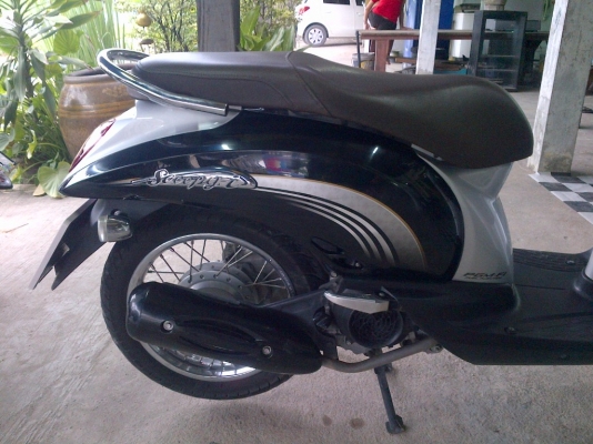 ขาย!ฮอนด้าสกู๊ปปี้ไอ สวยกริ๊บ ปี54 รถเครื่องเดิมแน่นๆ  พร้อมใช้ ทะเบียน+เอกสารโอน ภาษีไม่หมด