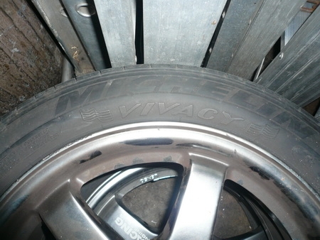 ขาย ล้อแม็กซ์15 LENSO TE37 สีไฮเปอร์ พร้อมยางMICHELIN 185/55/15 ปี4208 ไม่มีปะ ไม่มีบวม ไม่กินข้าง