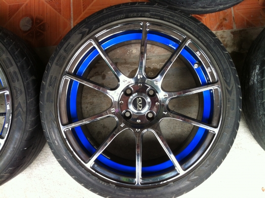 ขายล้อแม็ค 4รู100ขอบ 17ราคาถูก