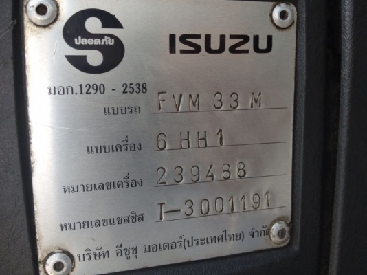 รถอิซูซุ 10 ล้อ ตู้เย็น 195 แรงม้า ปี 44 ( มีขาย 2 คัน ) สนใจติดต่อ 081 - 6079515 รถอิซูซุ 10 ล้อ ตู้เย็น 195 แรงม้า ปี 44 ( มีขาย 2 คัน ) สนใจติดต่อ 081 - 6079515