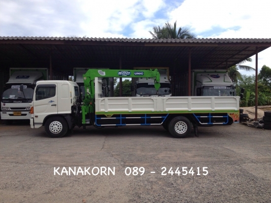 ขาย HINO MEGA FG 212 แรง ปี 2548 เฮี๊ยบ UNIC ท้อง V หกเหลี่ยม 3.6 ตัน 5 ปลอก