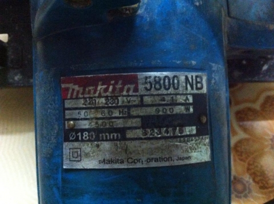 เลื่อยวงเดือนMakitaรุ่น5800NB สภาพดีราคาถูก เลื่อยวงเดือนMakitaรุ่น5800NB สภาพดีราคาถูก