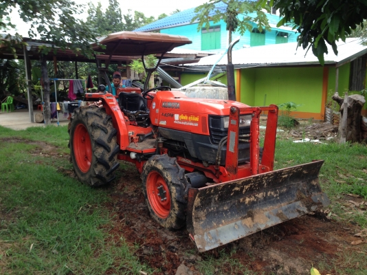 ขายด่วนรถไถคูโบต้าL4508 มีภาพวีดีโอ พร้อมอุปกรณ 3 รายการ พร้อมดันหน้า โรตารึ ผาน 6 ทุกอย่างตราช้าง ร