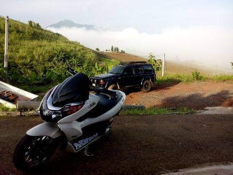 ขาย pcx สีขาว ของแต่งร่วม 7หมื่น