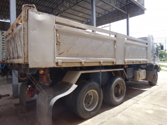 ขายด่วน  รถสิบล้อสองเพลาดัมพ์   ISUZU  DEGA  270   กระบะสามมิตร  พร้อมใช้งาน