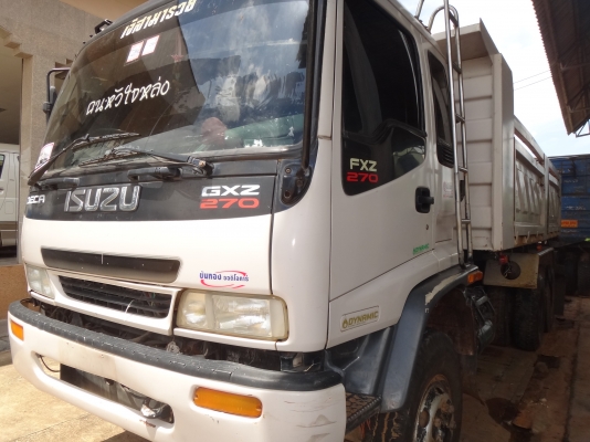 ขายด่วน  รถสิบล้อสองเพลาดัมพ์   ISUZU  DEGA  270   กระบะสามมิตร  พร้อมใช้งาน