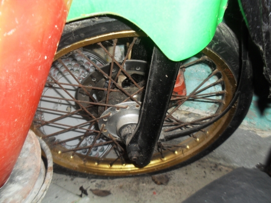 ซากมอเตอร์ไซ HONDA wave125 cc